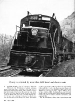 "Largest Locomotive Fleet," Page 38, 1964